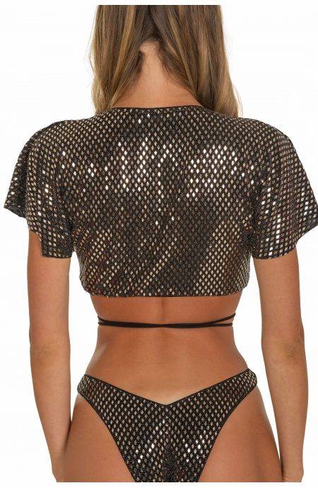 Pin Up Stars Top Specchietto Rombo Negozio