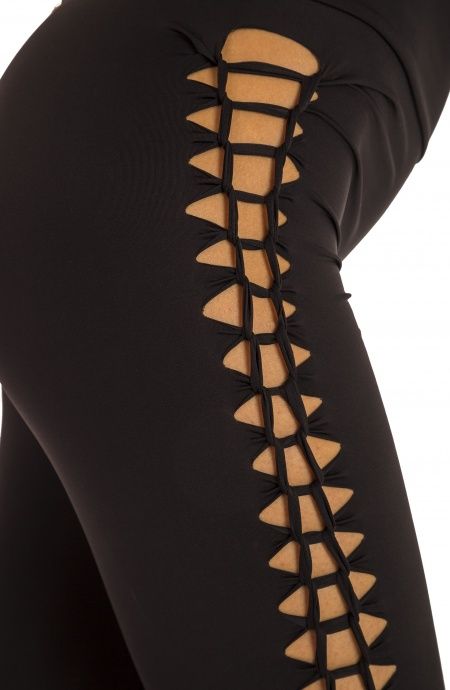 Pin Up Stars Leggins Laserato Tinta Unita Vendita