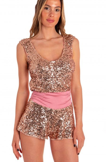 Pin Up Stars Short Full Paillettes Consegna Veloce