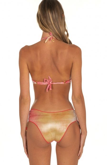 Pin Up Stars Bikini Balconcino Con Ferretto Slip Medio Maltinto Sottocosto