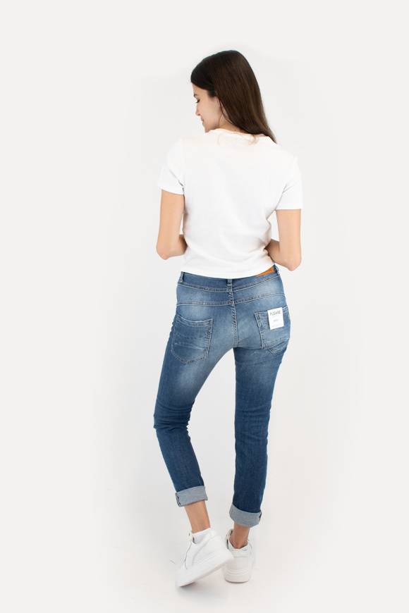 Please Jeans PLEASE JEANS - P78 PZG - BLU DENIM Fino Al -60%