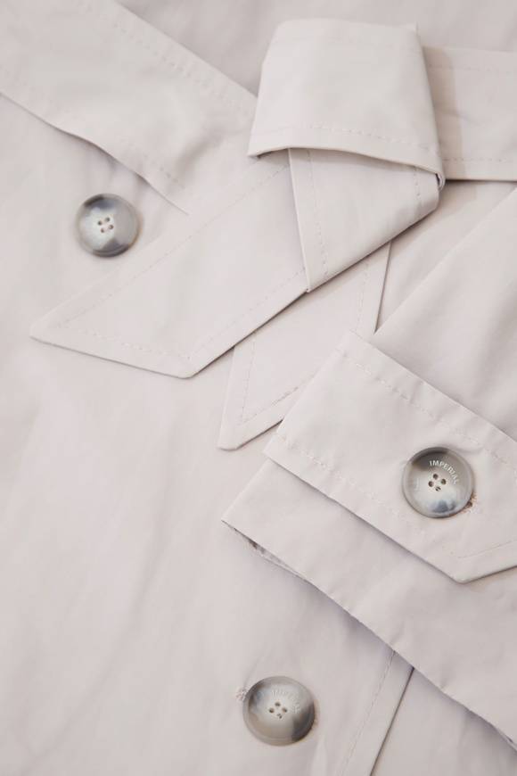 Please Jeans IMPERIAL COAT - CHALK Offerta