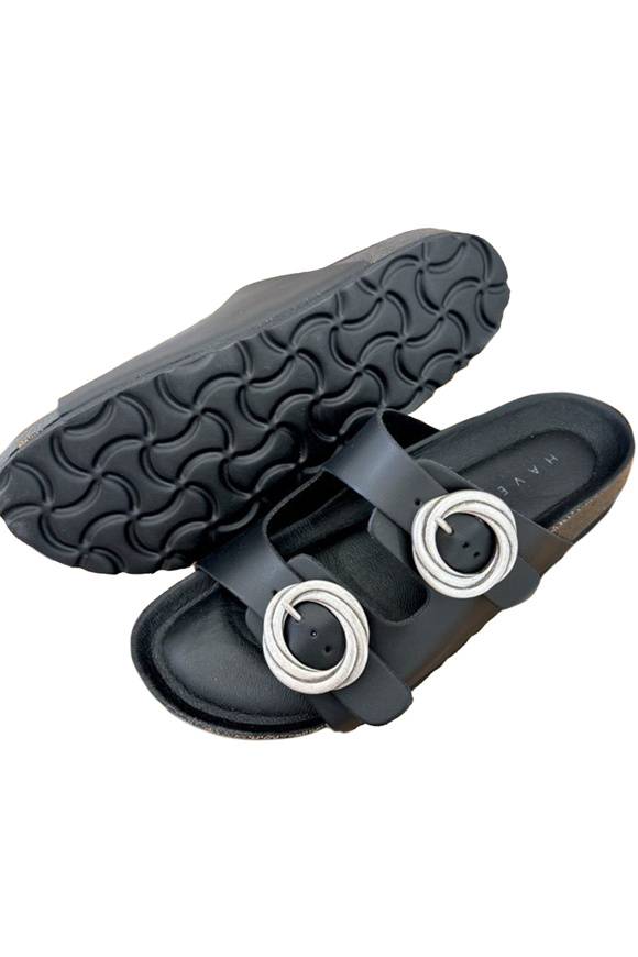Please Jeans HAVEONE SHOES SKIN - BLACK Solo un giorno rimasto
