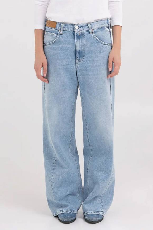 Please Jeans REPLAY DENIM JEANS NARJA - WA520 - BLUE DENIM Italia
