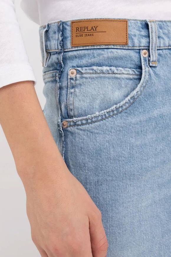 Please Jeans REPLAY DENIM JEANS NARJA - WA520 - BLUE DENIM Italia