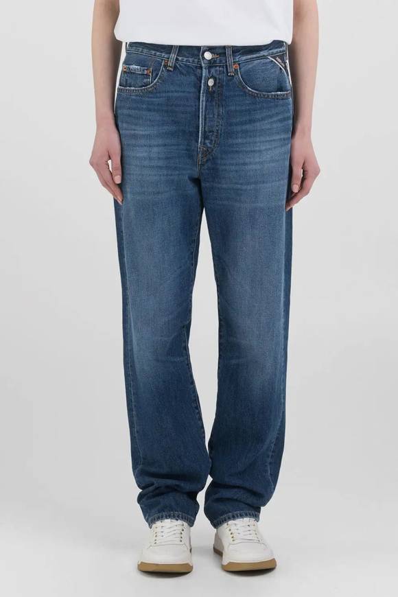 Please Jeans REPLAY JEANS DENIM - W9ZI - DARK BLUE 2025