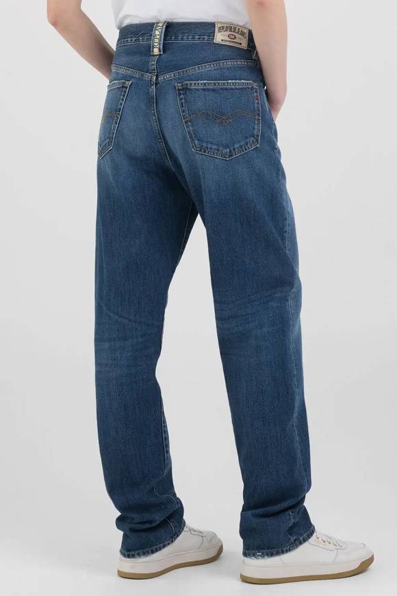 Please Jeans REPLAY JEANS DENIM - W9ZI - DARK BLUE 2025