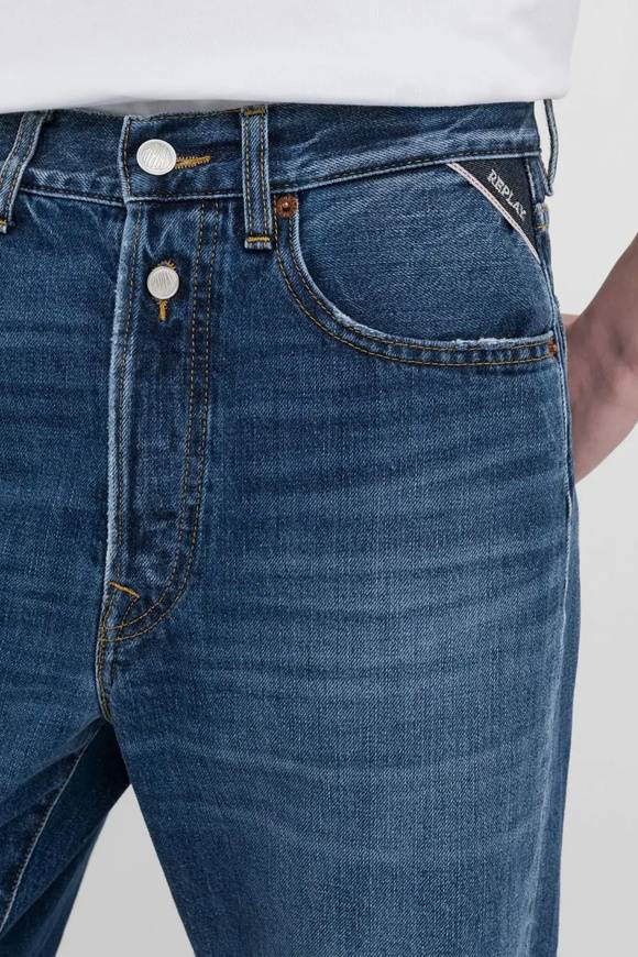 Please Jeans REPLAY JEANS DENIM - W9ZI - DARK BLUE 2025