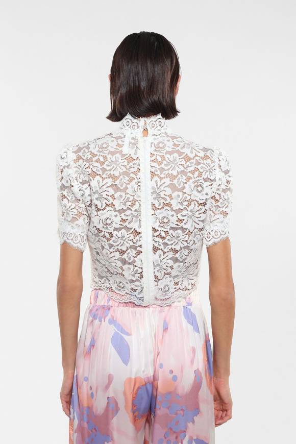 Please Jeans IMPERIAL CROPPED SHIRT - CMA HSC - LATTE Economico
