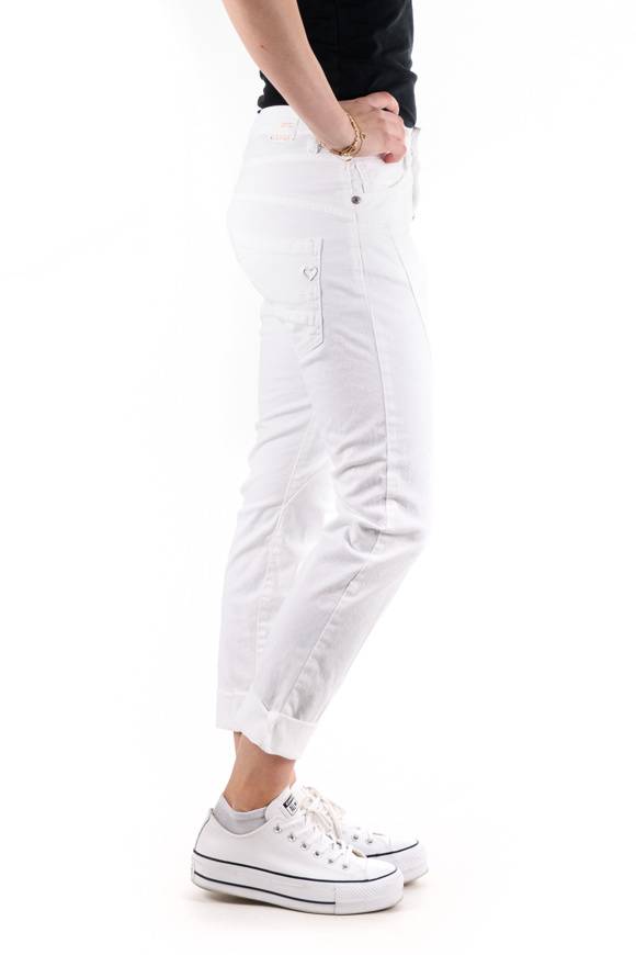 Please Jeans PLEASE - PANTALONI P78 N3N - BIANCO OTTICO In Vendita