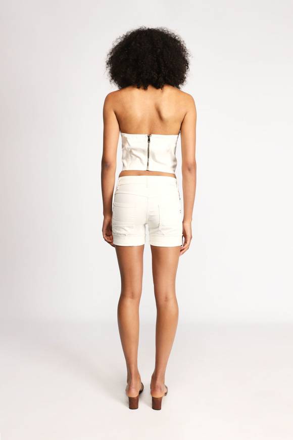 Please Jeans PLEASE – SHORTS P88 N3N - UNBLEACHED Vendita Calda