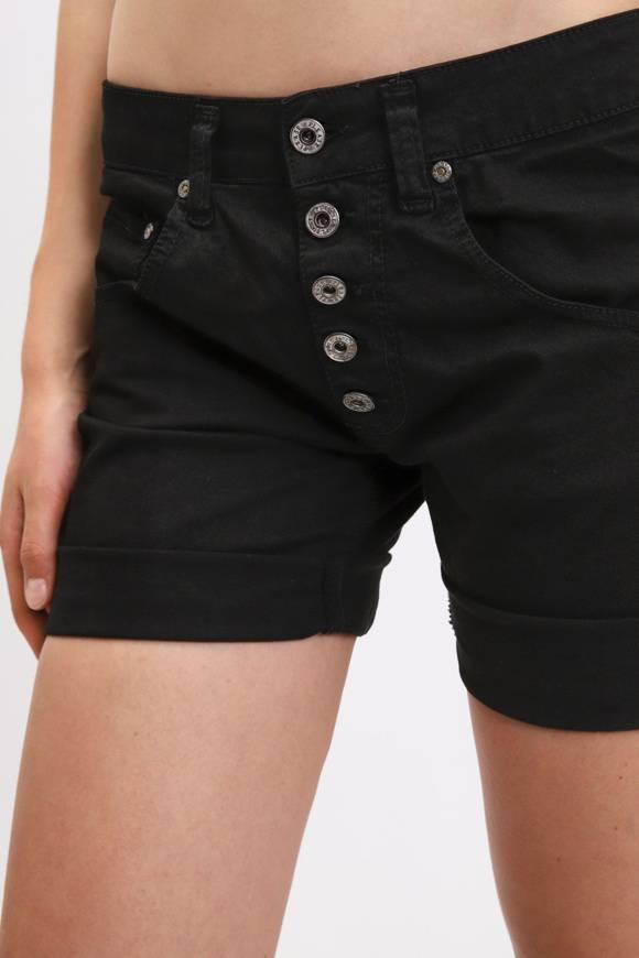 Please Jeans PLEASE – SHORTS P88 N3N - NERO Vendita Economica