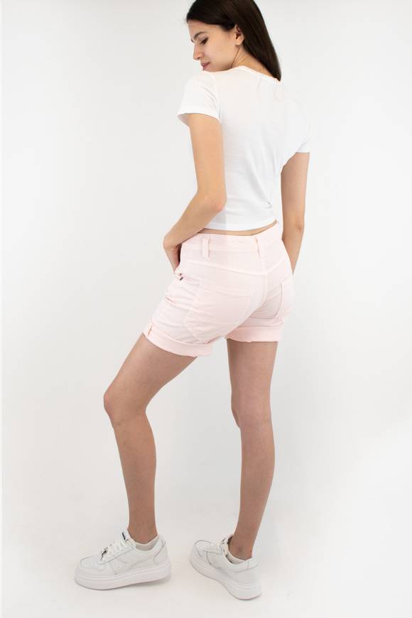 Please Jeans PLEASE SHORTS - P88 N3N - ARGILLA ROSA Negozio