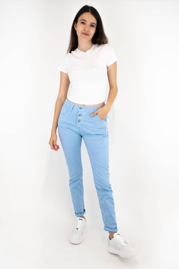 Please Jeans PLEASE TROUSERS - P78 N3N - CLEAR SKY