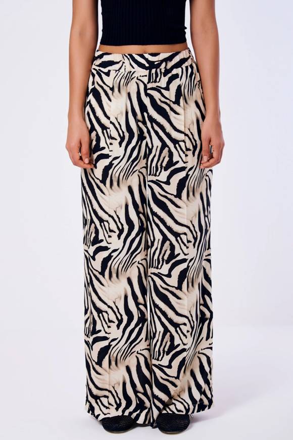 Please Jeans VICOLO ZEBRA TROUSERS - TB 04 - ZEBRATO Moda