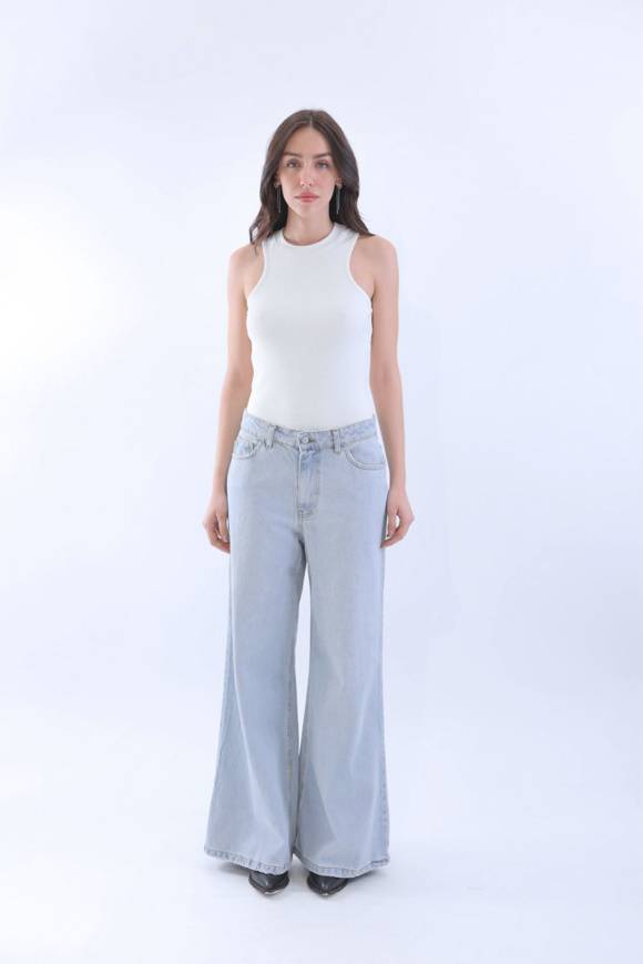 Please Jeans HAVEONE JEANS FRANKIE - PGZ 049 - LIGHT DENIM Italy