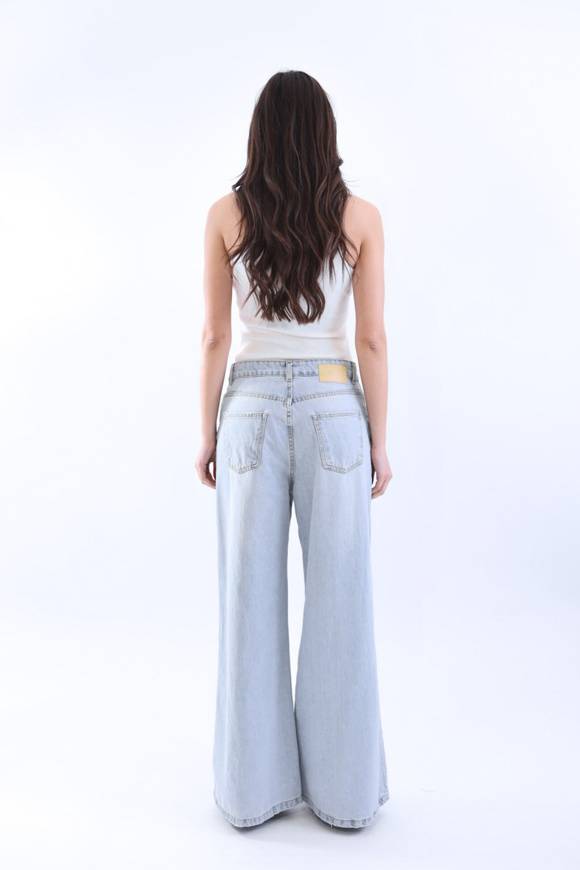 Please Jeans HAVEONE JEANS FRANKIE - PGZ 049 - LIGHT DENIM Italy