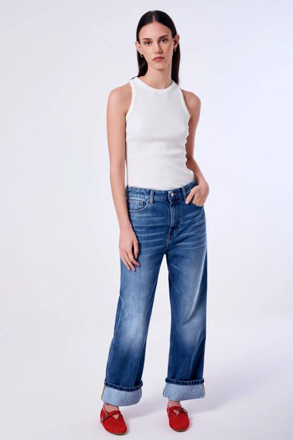 Please Jeans VICOLO KATE JEANS - DB5 286 - BLUE DENIM