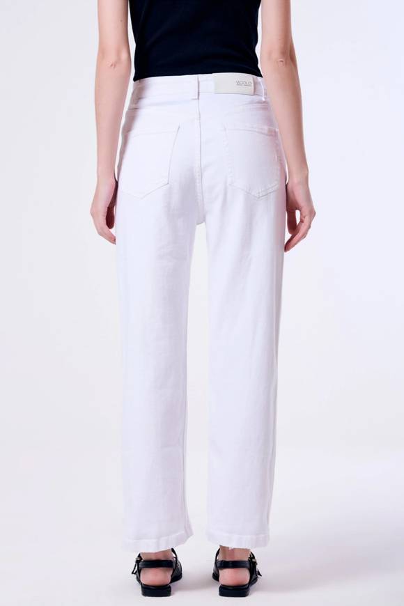 Please Jeans VICOLO TROUSERS KATE - DB5 141 - BIANCO Qualità