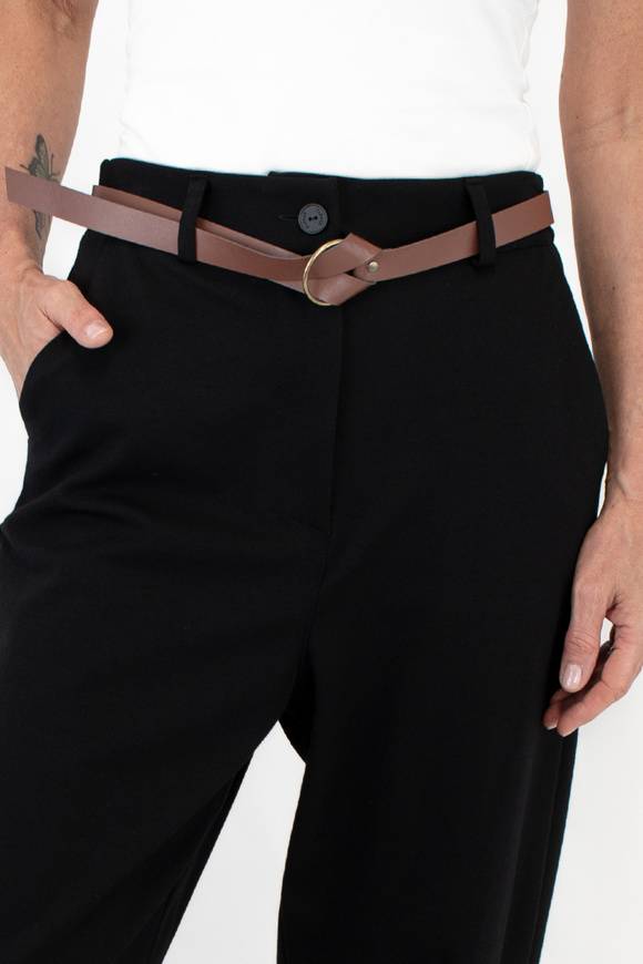 Please Jeans PLEASE TROUSERS - P2W 000 - BLACK Promozione