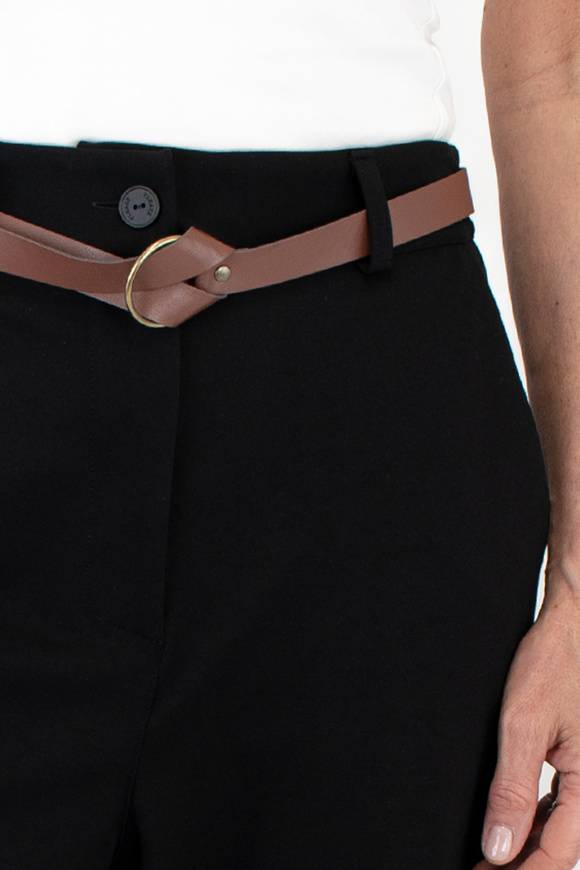 Please Jeans PLEASE TROUSERS - P2W 000 - BLACK Promozione