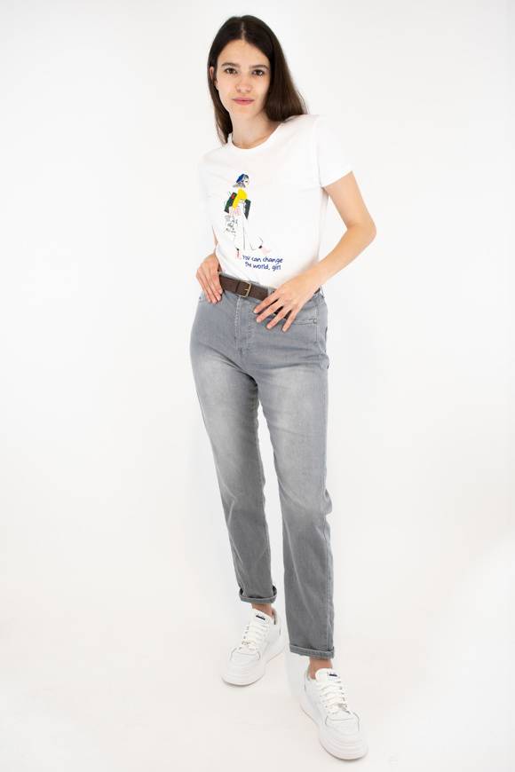 Please Jeans PLEASE TROUSERS - P2S NON - GREY