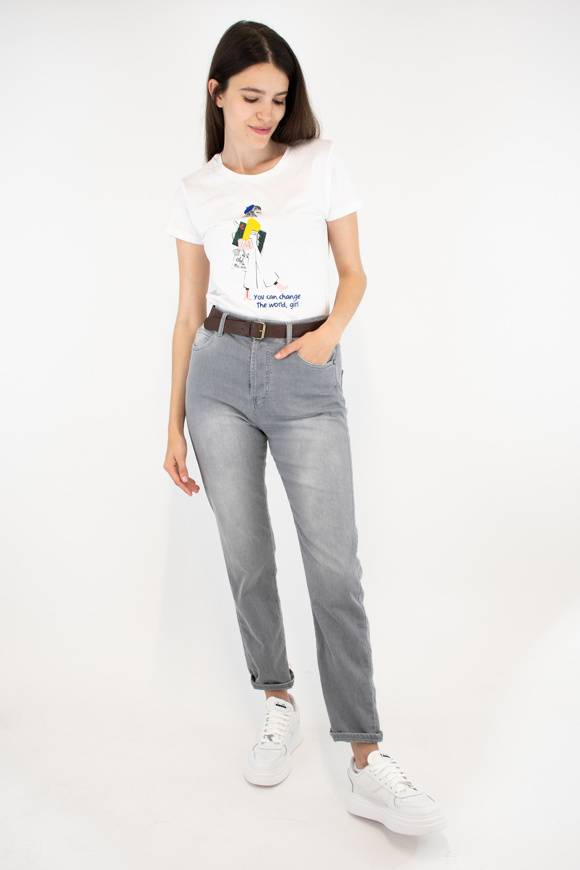 Please Jeans PLEASE TROUSERS - P2S NON - GREY Pezzi Unici