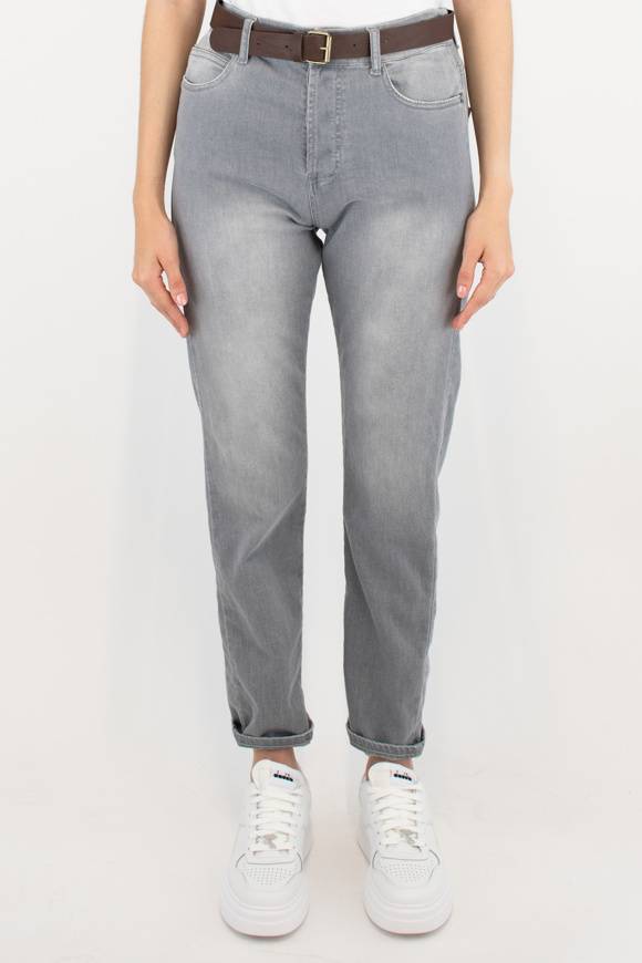 Please Jeans PLEASE TROUSERS - P2S NON - GREY Pezzi Unici