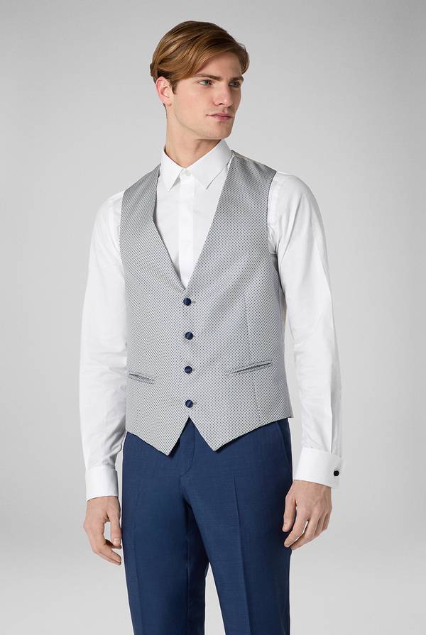 Pull Pal Zileri Gilet Cerimonia con lavorazione jacquard Qualità Garantita