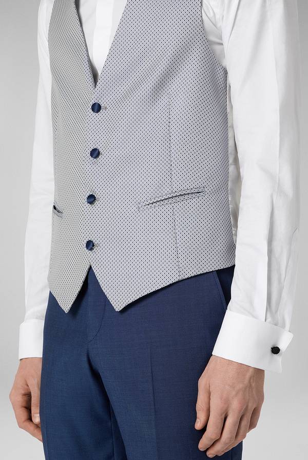 Pull Pal Zileri Gilet Cerimonia con lavorazione jacquard Qualità Garantita