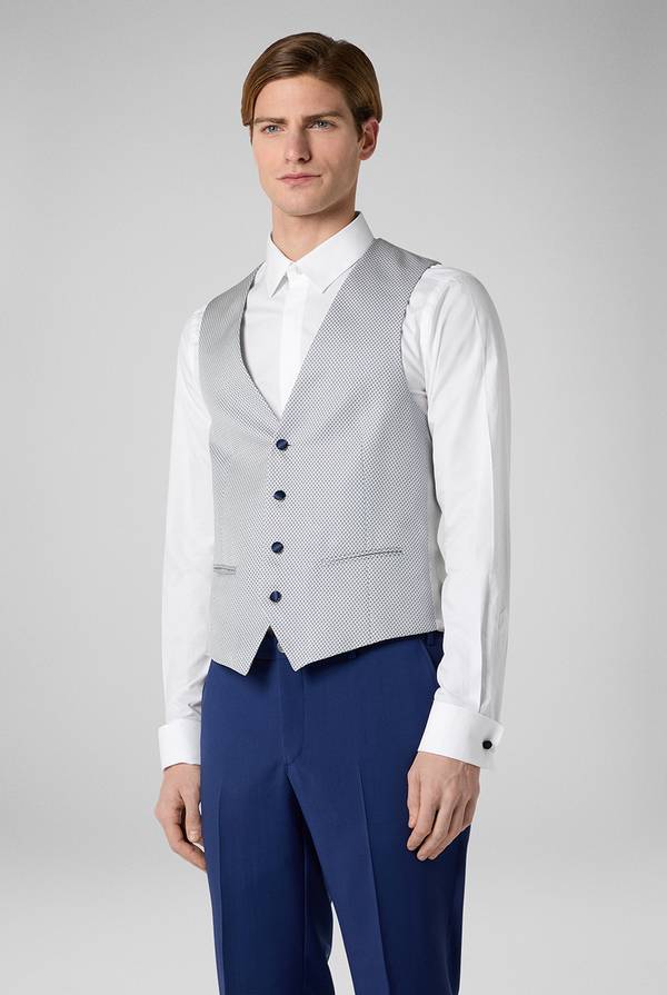 Pull Pal Zileri Gilet Cerimonia con lavorazione jacquard Negozi Online