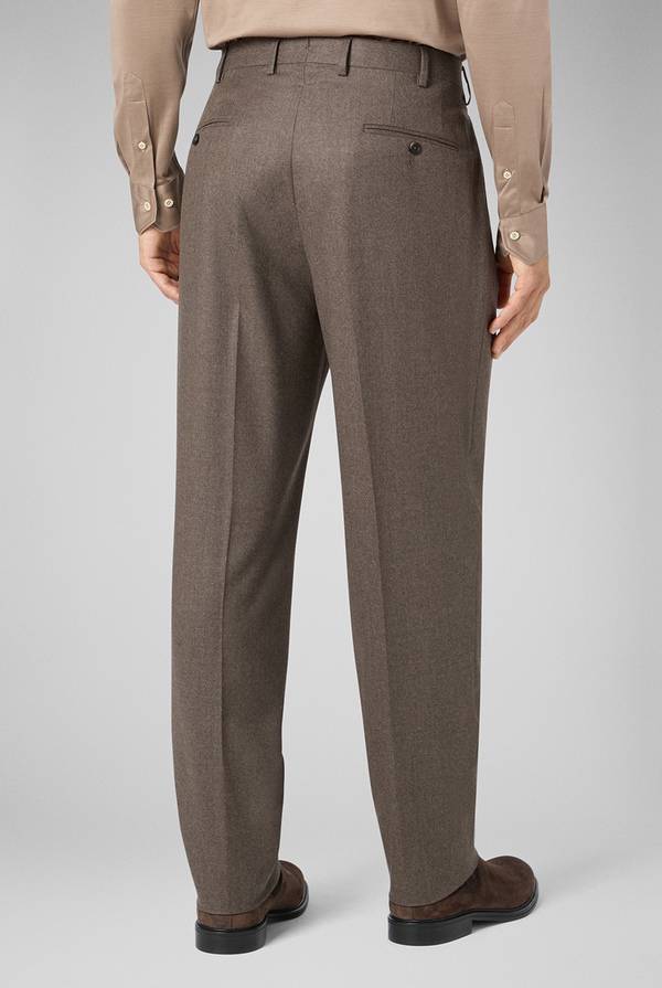 Pull Pal Zileri Pantaloni doppia pince in pura lana Online