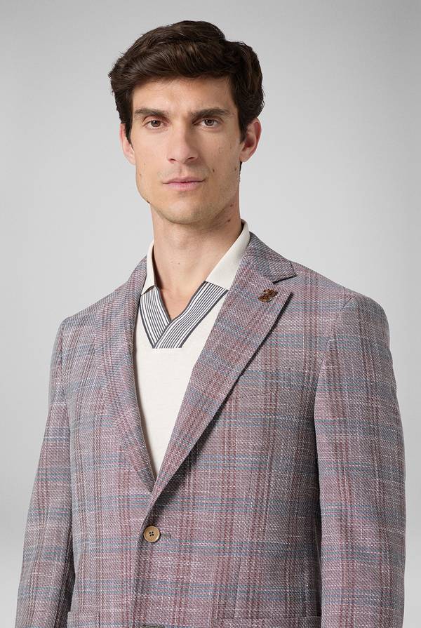 Pull Pal Zileri Giacca Palladio in lana, cotone e lino Vendita Calda