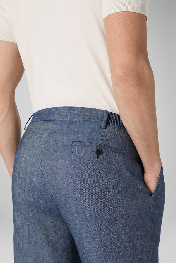 Pull Pal Zileri Pantalone in lino e cotone stretch Sconto di tempo limitato