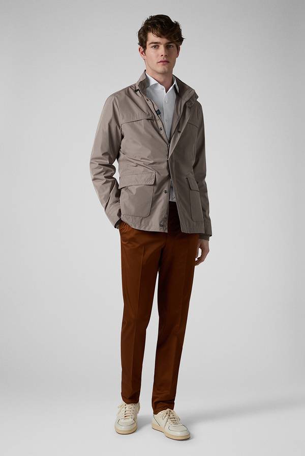 Pull Pal Zileri Oyster Field Jacket in nylon ultra leggero Qualità Garantita