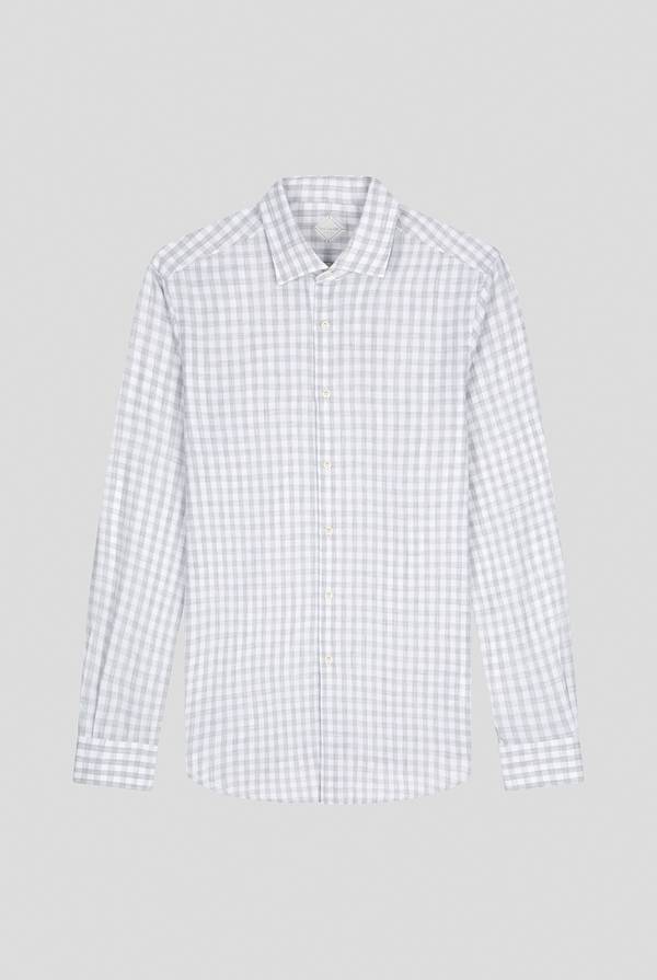 Pull Pal Zileri Camicia micro fantasia con collo Milano Saldi