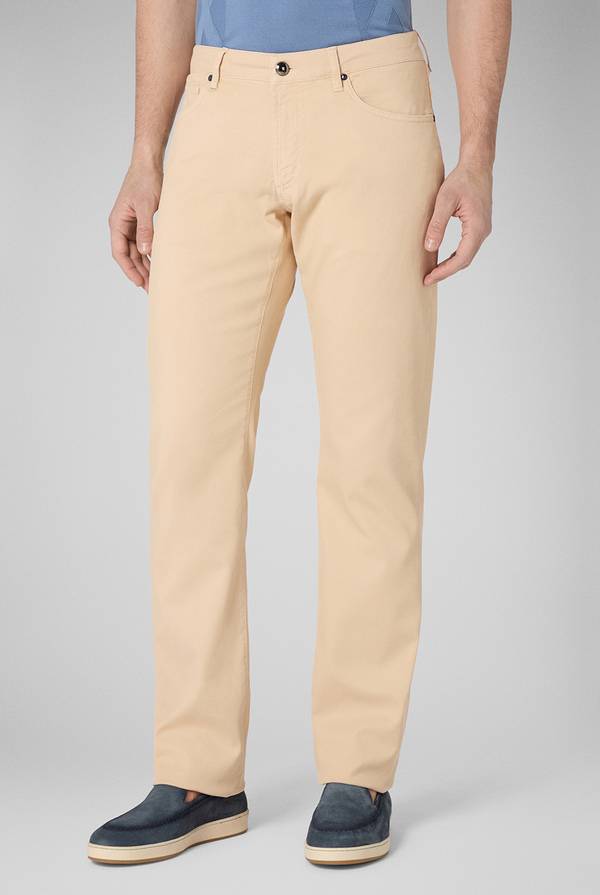 Pull Pal Zileri Pantalone 5 tasche in cotone stretch tinto in capo Offerta