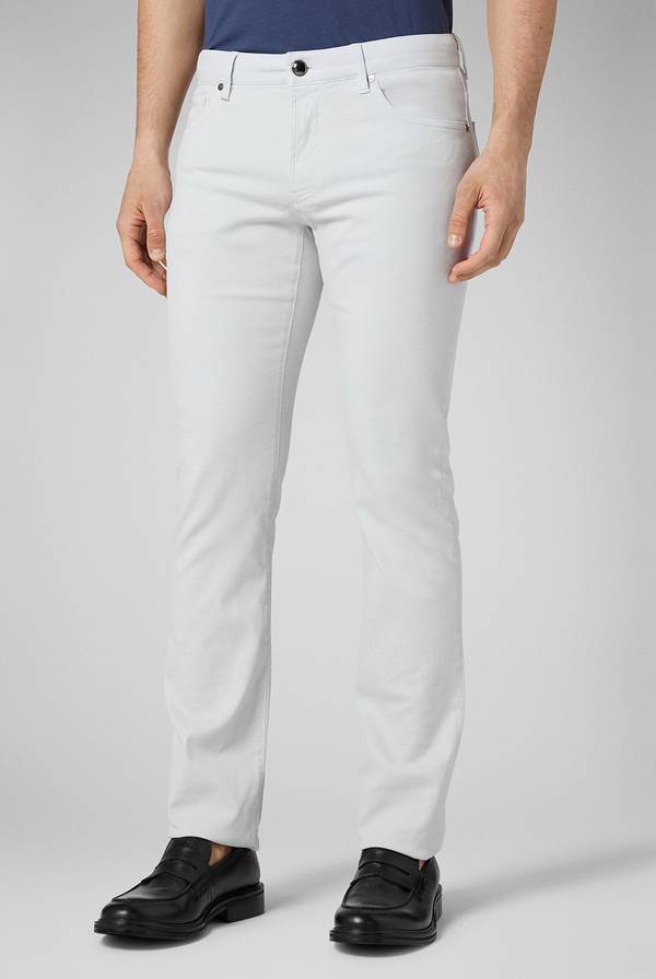 Pull Pal Zileri Pantalone 5 tasche in cotone stretch tinto in capo Economico