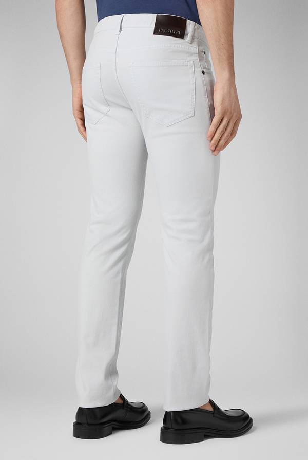Pull Pal Zileri Pantalone 5 tasche in cotone stretch tinto in capo Economico