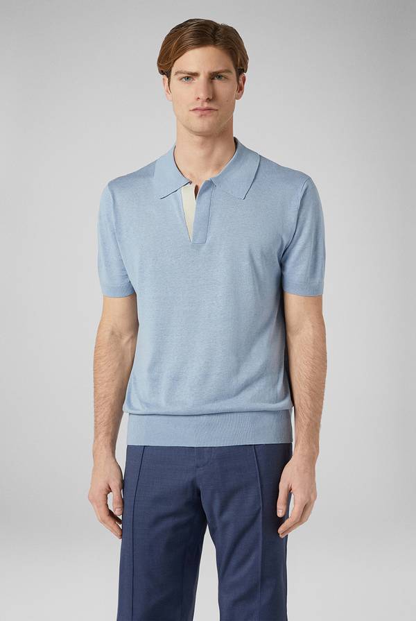 Pull Pal Zileri Polo in maglia di lino e seta I Più Venduti