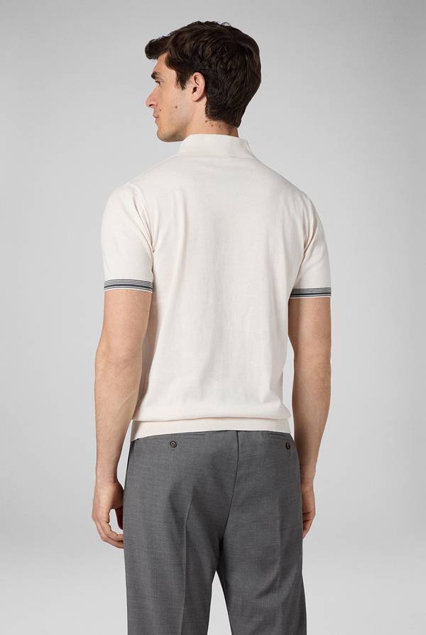 Pull Pal Zileri Polo con finiture millerighe Offerte stagionali