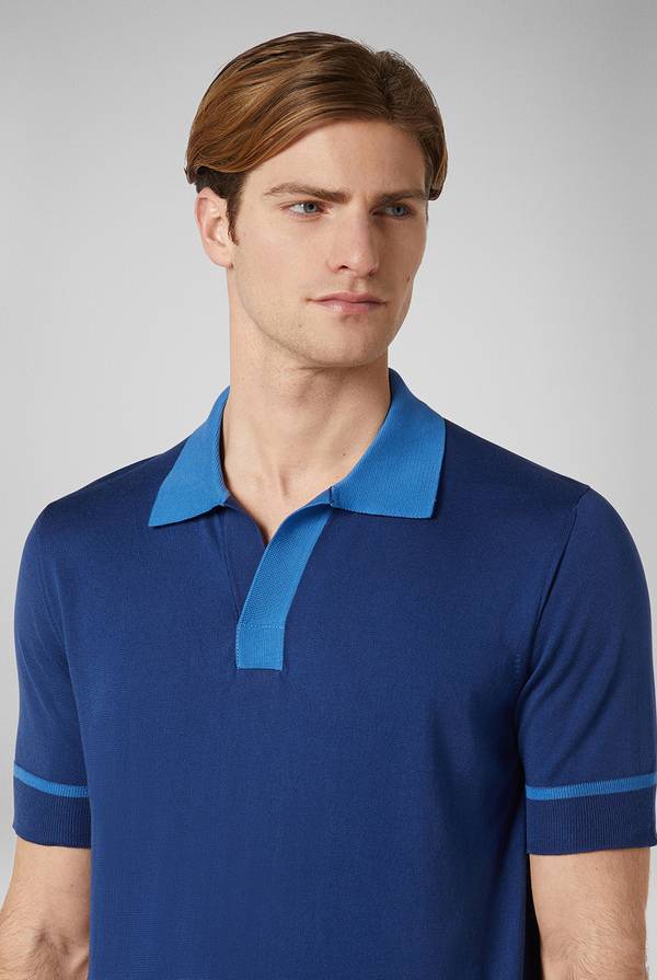 Pull Pal Zileri Polo in maglia con dettagli a contrasto 2025