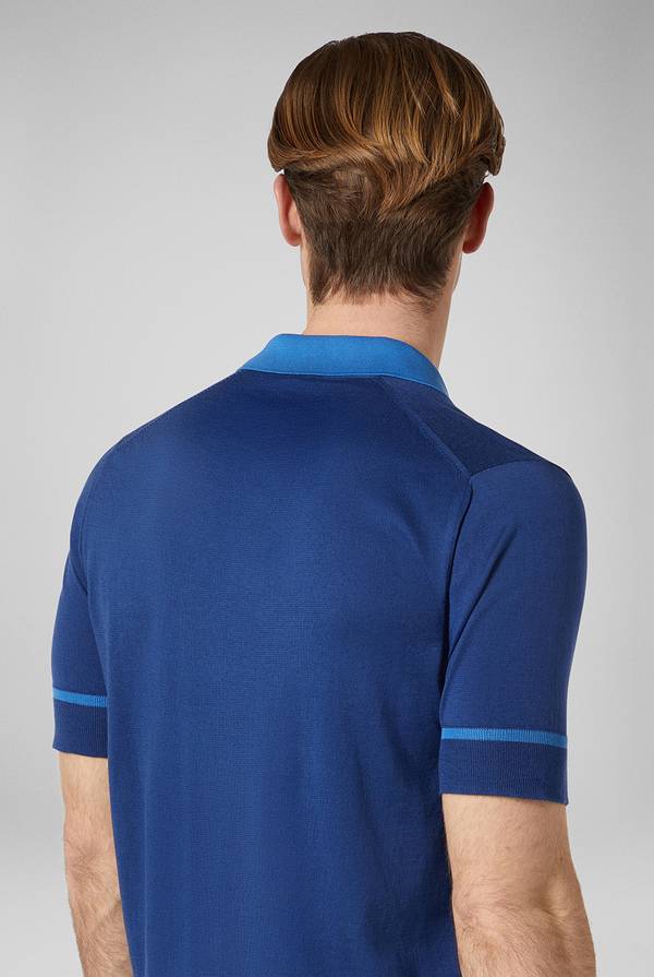 Pull Pal Zileri Polo in maglia con dettagli a contrasto 2025