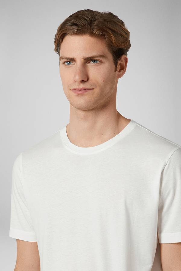 Pull Pal Zileri T-Shirt in cotone nel colore bianco In Linea