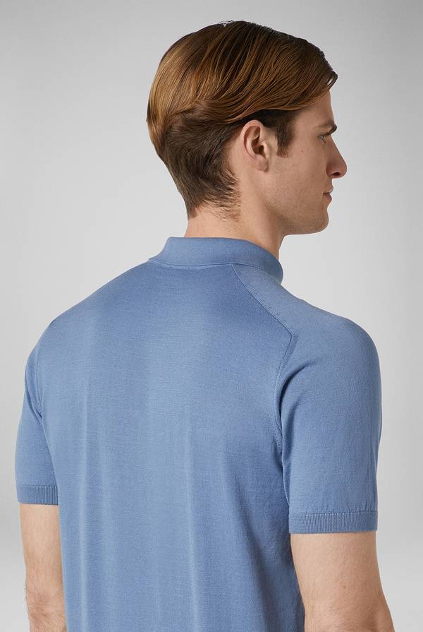 Pull Pal Zileri Polo in maglia con calati Nuovo