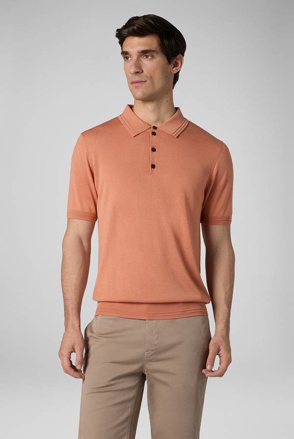 Pull Pal Zileri Polo in cotone e tencel Qualità