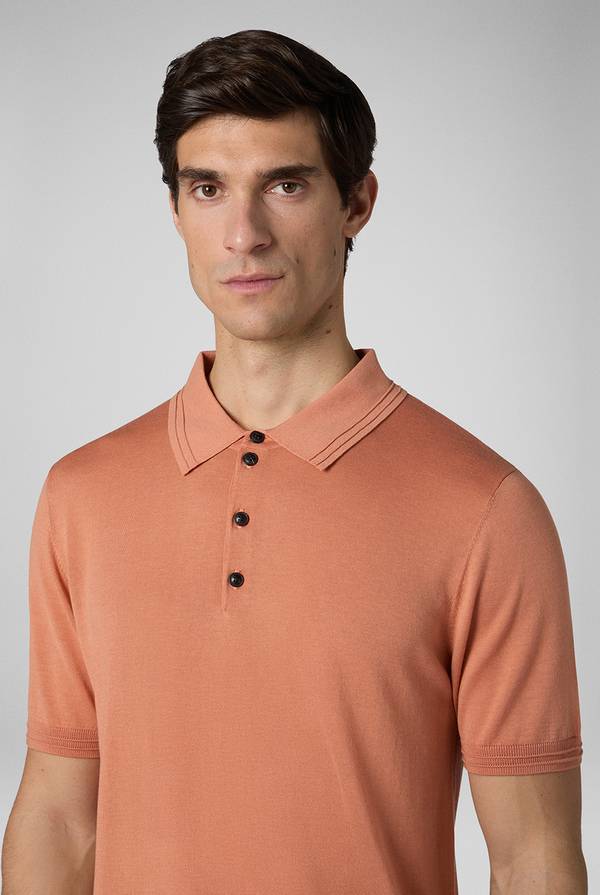 Pull Pal Zileri Polo in cotone e tencel Qualità