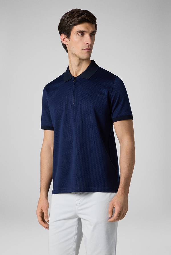 Pull Pal Zileri Polo a zip in cotone mercerizzato Vendita