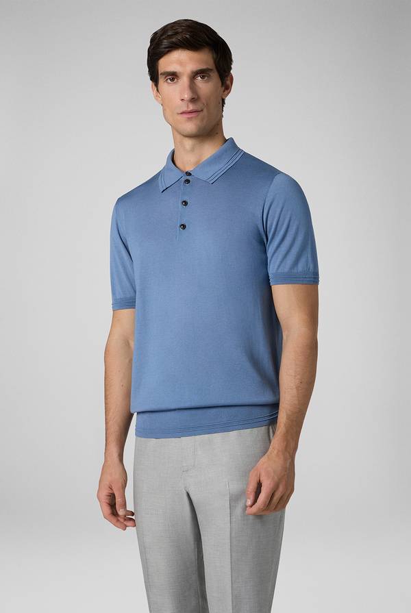 Pull Pal Zileri Polo in cotone e tencel Acquista Ora
