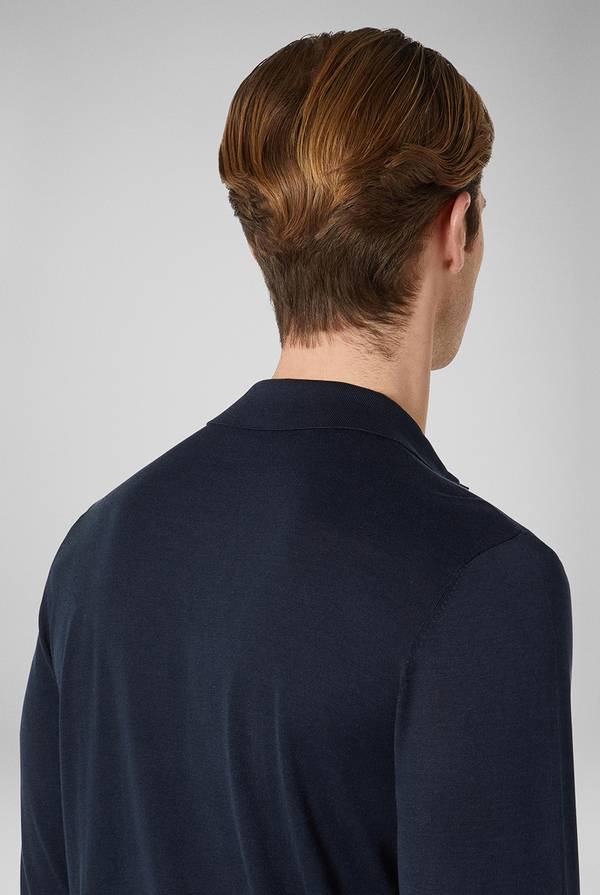 Pull Pal Zileri Polo in maglia a maniche lunghe Consegna Veloce